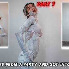 Your Wet Cat: 1 I Came Home from a Party and Got into the Paint