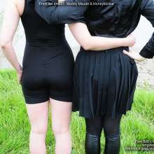 DungeonMasterOne: Maude and Honeysuckle mud-drenched in cute outfits!
