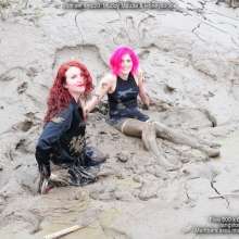 DungeonMasterOne: Maude and Honeysuckle mud-drenched in cute outfits!
