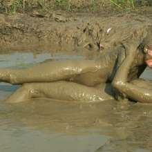 Lara_eurowam: Adria Is Back with Her Girlfriend for Another Mud Fun