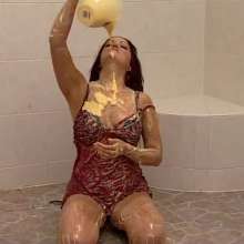 WSMProductions: Amanda and Kirsty Separately Explore Wet Then Messy Play