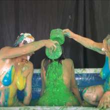 RevSlymsford: Ana, Maxine and Jenny: Naked 3 Girl Messy Finale