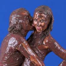 Lara_eurowam: Andreea and Reka Had Fun Covering each Other with Pudding
