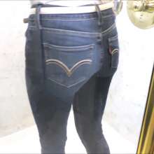 Tight and Wet Clothes: A Wet Skintight Levi's Jeans Video