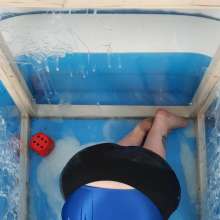 CheekyLuna: Cheekyluna's Quiz Gunging In Tight Spandex Top