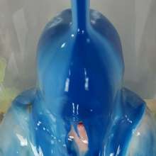 CheekyLuna: Cheekyluna's Red Swimsuit Handcuffed Under Gunge Tank