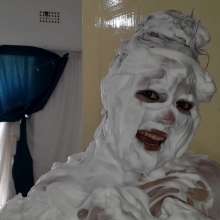 Darkabyss445: Close up Pies in the Face