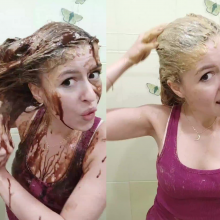 Mia_Mur: Creamy Peanut Butter and Chocolate Massage