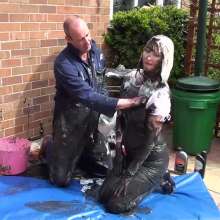 WSMProductions: Custard Couple (Cc) With Mrs. Cc As The Messy Mucky Mechanic