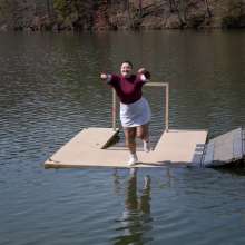 JD and Messy Andi: Andi's Arctic Plunge