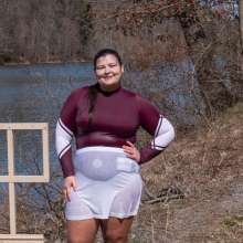 JD and Messy Andi: Andi's Arctic Plunge