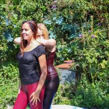 Wamtastic Jessica: Eileen and Leila's Wet Workout