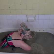 TrixiTease: Hot Clay Bath / Clothes Ripping