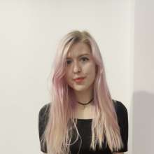Mia_Mur: I Make a Pie Sandwich Wearing Cute Black Outfit