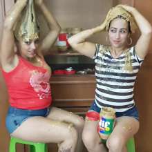WetPlace: Jazminss And Betty Peanut Butter Play