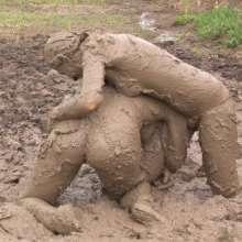 Lara_eurowam: Judit Had Mud Fun Again with Her Girlfriend