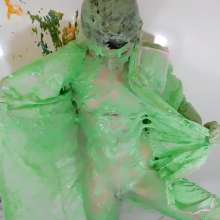 RevSlymsford: Kaydens Pink Bikini / Rainmac Cake Batter Wanking Fun.