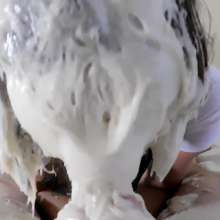 RevSlymsford: Kaydens: Schoolgirl's Multiple Frosting Pie Face Blowjob