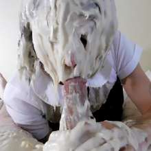 RevSlymsford: Kaydens: Schoolgirl's Multiple Frosting Pie Face Blowjob