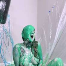 Miss Nicole: Liv's Full Length X-rated Slime Experience with Masturbation