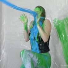Miss Nicole: Liv's Full Length X-rated Slime Experience with Masturbation