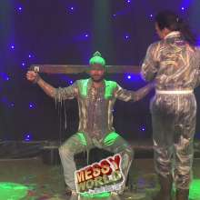 LiquidX: Chris Ronson tied to Cross and Pied/Gunged