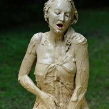 dlodoski: Kendra and Her Mud Dress in the Mud Tub--Photos