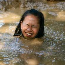 dlodoski: Nicole Explores the Mud Pit--Photos