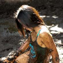 dlodoski: Nina's Topless Peat Pit Glamour--Photos