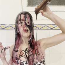 Mia_Mur: Pouring Chocolate on My Messy Hair and Chest