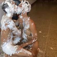 RevSlymsford: Rafa and Daniels'  Pie + Kissing + Foot Worship + Cock ++