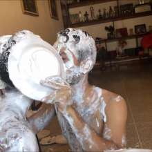RevSlymsford: Rafa and Daniels'  Pie + Kissing + Foot Worship + Cock ++