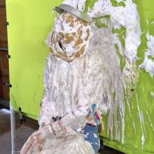 PieZone: New Hot Blonde Gets Piezone Treatment