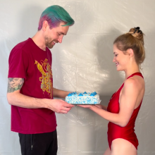 Slimed Models: Eliza Takes Our First-ever Cake, and Our Biggest Pie Scene Ever