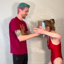 Slimed Models: Eliza Takes Our First-ever Cake, and Our Biggest Pie Scene Ever