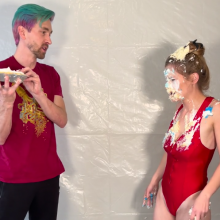 Slimed Models: Eliza Takes Our First-ever Cake, and Our Biggest Pie Scene Ever