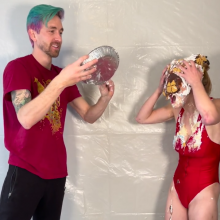 Slimed Models: Eliza Takes Our First-ever Cake, and Our Biggest Pie Scene Ever