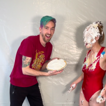 Slimed Models: Eliza Takes Our First-ever Cake, and Our Biggest Pie Scene Ever
