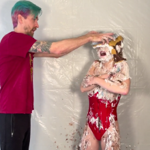 Slimed Models: Eliza Takes Our First-ever Cake, and Our Biggest Pie Scene Ever