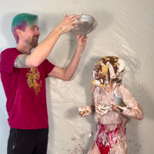 Slimed Models: Eliza Takes Our First-ever Cake, and Our Biggest Pie Scene Ever