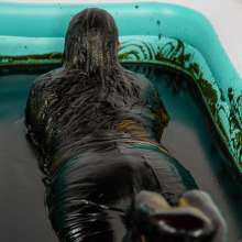 DMarieAllWet: Sexy Fun Playing in Some Very Thick Mud!
