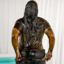 DMarieAllWet: Sexy Fun Playing in Some Very Thick Mud!