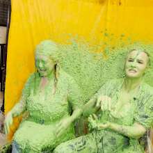 somedude82: Starrly and Zoey Get Each Other Green Slimed on Yscdtotv