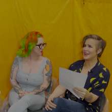 somedude82: Starrly and Zoey Get Each Other Green Slimed on Yscdtotv