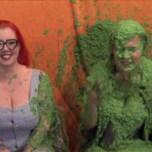 somedude82: Starrly and Zoey Get Each Other Green Slimed on Yscdtotv