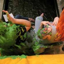 somedude82: Starrly and Zoey Get Each Other Green Slimed on Yscdtotv