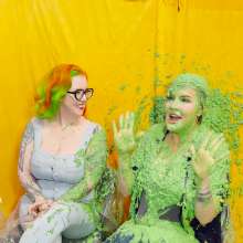 somedude82: Starrly and Zoey Get Each Other Green Slimed on Yscdtotv
