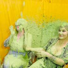 somedude82: Starrly and Zoey Get Each Other Green Slimed on Yscdtotv