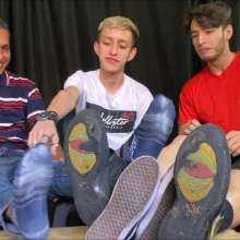 RevSlymsford: Tickling and Sliming: Will, Sebastian, and Alejandro
