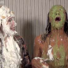 Anglefan: Messy massage for Ava and Arielle